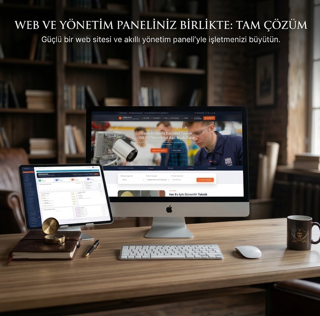 Atmacasoft Teknik Servis ve Kombi Klima Tesisat Web Sitesi Scripti